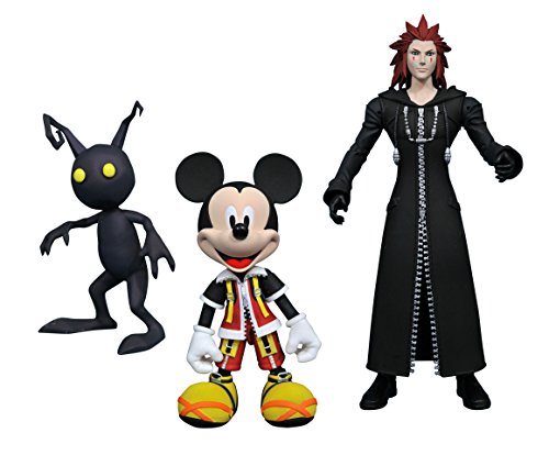 Kingdom Hearts APR178612 Select Series 1 Mickey/Axel and Shadow Figura de acción, Multicolor