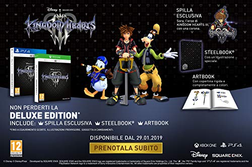 Kingdom Hearts III - Deluxe Edition - Xbox One [Importación italiana]