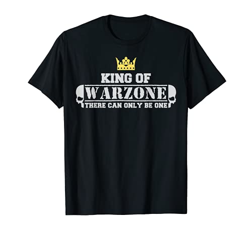 Kings of Warzone Call Cod Duty Gaming Gamer Camiseta