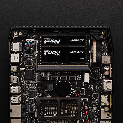 Kingston FURY Impact 32GB (2x16GB) 2666MHz DDR4 CL15 Memoria Portátil Kit de 2 KF426S15IB1K2/32