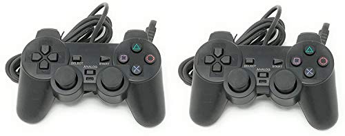 Kit 2  Mando Controller Pad Gamepad joystick ps1 ps2 Playstation 2