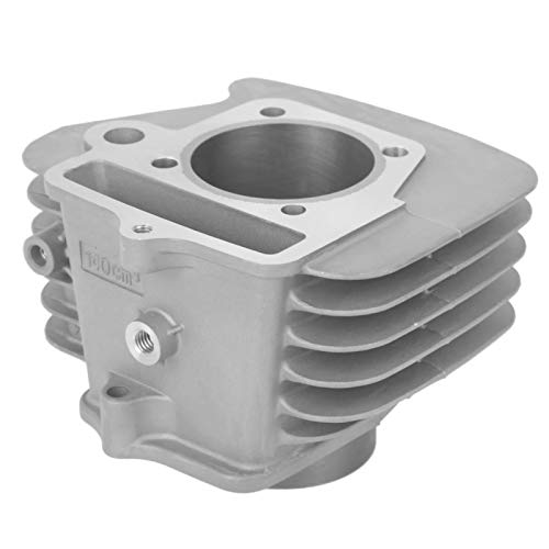 Kit de cilindro, cilindro de motor de acero inoxidable Dioche, junta de pistón de 56 mm/2.2 pulgadas, compatible con YX 140 cc Pit Dirt Bike 1P56FMJ