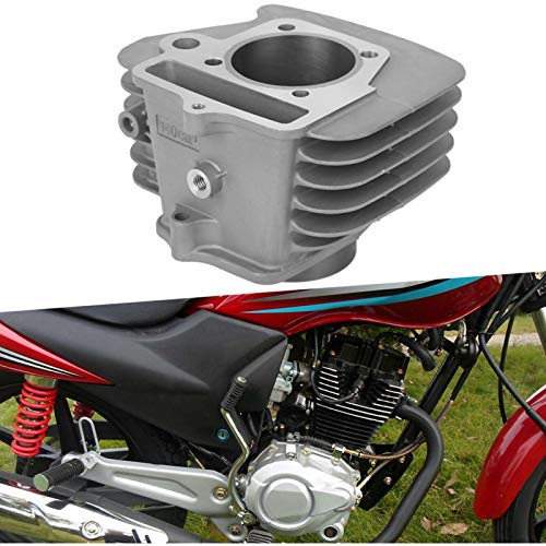 Kit de cilindro, cilindro de motor de acero inoxidable Dioche, junta de pistón de 56 mm/2.2 pulgadas, compatible con YX 140 cc Pit Dirt Bike 1P56FMJ