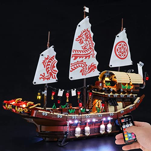 Kit de iluminación LED para Destiny's Bounty – Compatible con Lego 70618 Building Blocks Model– No incluye el juego Lego