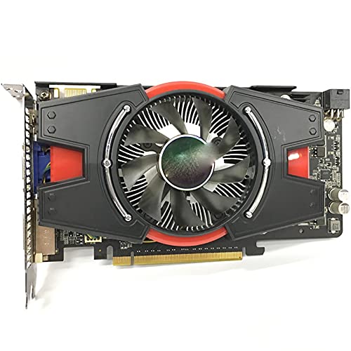 kitbooly Tarjeta gráfica GTX 550 Ti 1GB 192Bit GDDR5 Tarjetas de Video aptas para reemplazo de Tarjeta gráfica fit for Nvidia Geforce GTX 550TiTarjeta Gráfica