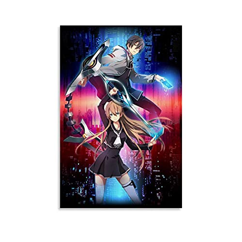 KKEY Póster de Tokyo Xanadu y arte de pared de anime de 40 x 60 cm