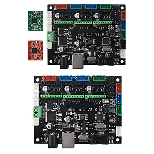 KLOVA Máquina de Grabado láser sin conexión MKS DLC V2.0 A4988 (Opcional) Placa de Control CNC GRBL Placa de expansión de Mesa R3