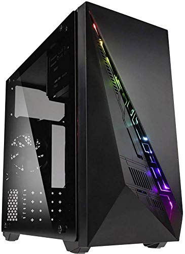 KOLINK Inspire K2 Micro-ATX Carcasa del Ordenador RGB, PC Funda, PC Case Vidrio, Mini ATX PC Case, PC Case Pequeño, Ordenador Caja Gaming