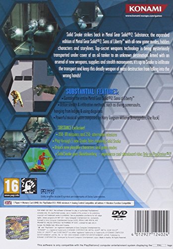 Konami Metal Gear Solid 2 - Juego (PS2)