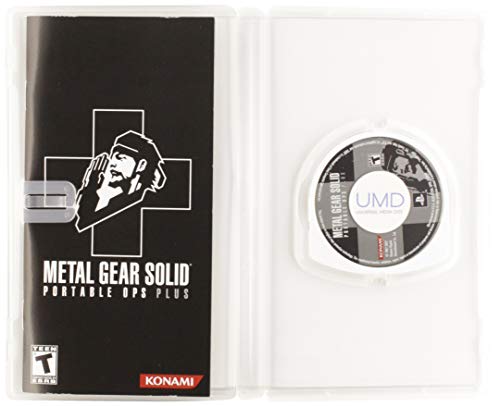 Konami Metal Gear Solid: Portable Ops Plus, PSP PlayStation Portable (PSP) Inglés vídeo - Juego (PSP, PlayStation Portable (PSP), Acción / Aventura, T (Teen))