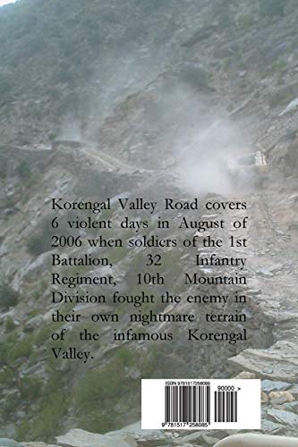 Korengal Valley Road: Volume 11 (Afghanistan War Series)