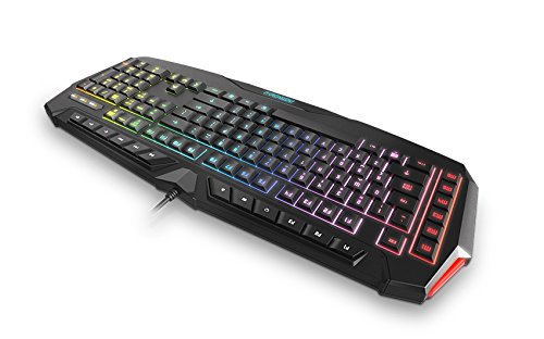 KROM Khaido - NXKROMKHAIDO - Teclado Gaming, RGB, Color Negro