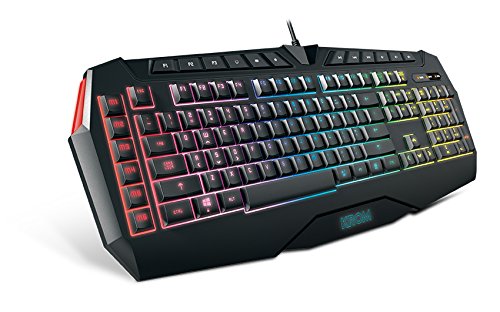 KROM Khaido - NXKROMKHAIDO - Teclado Gaming, RGB, Color Negro