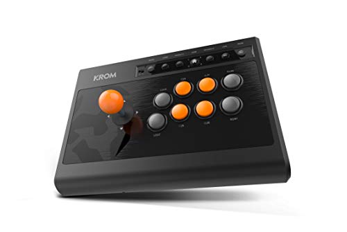 Krom Kumite - NXKROMKMT - Gamepad Arcade Multiplataforma, Fighting Stick, compatible PC, PS3, PS4 y XBOX One