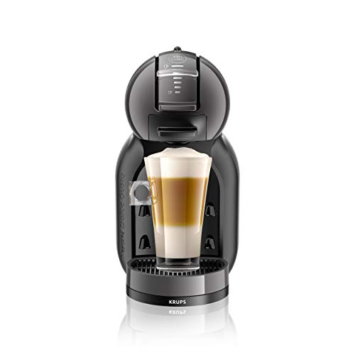 Krups Mini Me - Cafetera con cápsulas con 3 cajas de café, Thermoblock, Play&Select 35 variedades de bebidas, color negro