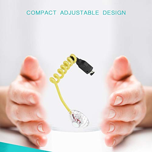 Kudoo Lámpara LED Worm Light, Fuente de Luz de por Vida, Cable Flexible, Luz Blanca, Gamepad, Fuente de Alimentación, Tienda, Luz LED para Gameboy Advance