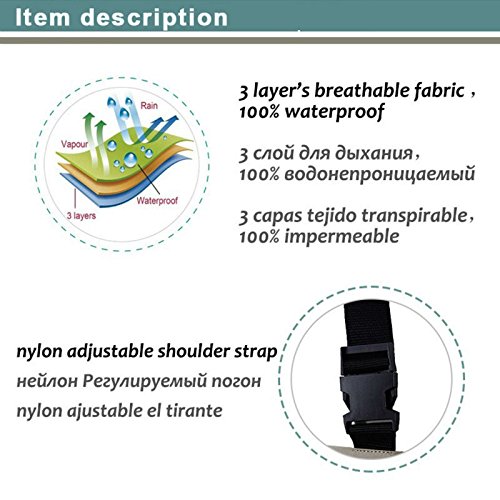 Kylebooker Pesca con Mosca Pecho Wader Vadeador Transpirables Impermeables Waders