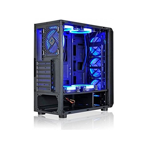 L-link | Torre Gaming Avatar Led Azul | USB 3.0 | Caja de PC con 6 Ventiladores Led Incluidos