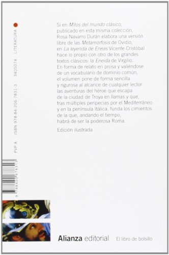 La leyenda de Eneas: Adaptación de la "Eneida" de Virgilio por Vicente Cristóbal (El libro de bolsillo - Literatura)