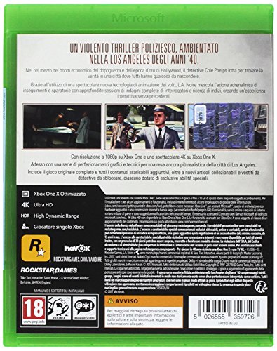 L.A. Noire [importación italiana]