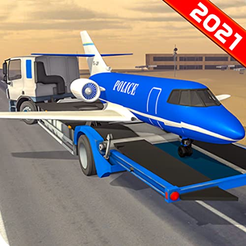 La policía Avión Truck Simulator Transporte