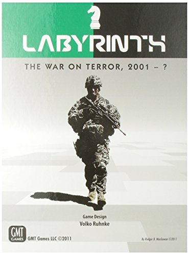 Labyrinth: The War On Terror - Juego de Tablero, 2 Jugadores (GMT Games GMT1012) (versión en inglés)