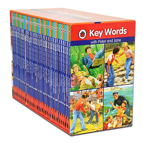 Ladybird Key Words with Peter and Jane 36 Books Box Set (HB)