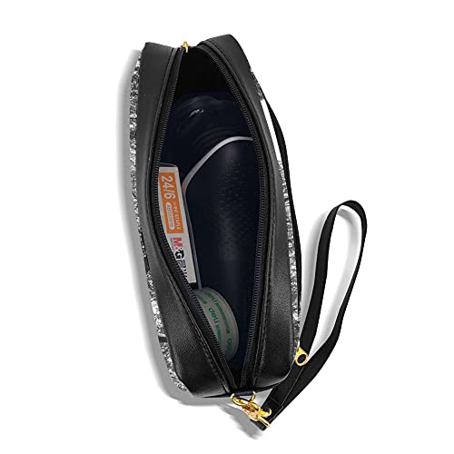 Large Capacity Pencil Case for Boys and Girls,Photograph Of Trees From The Ground With Branches And Leaves Artwork Image,Zippered Lightweight Pencil Cases