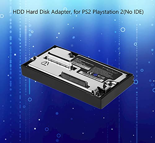 Lazmin Adaptador de Red SATA, Adaptador de Interfaz de Red Adaptador de Disco Duro HDD para Juego de Sony PS2 Tarjeta de Red Compatible