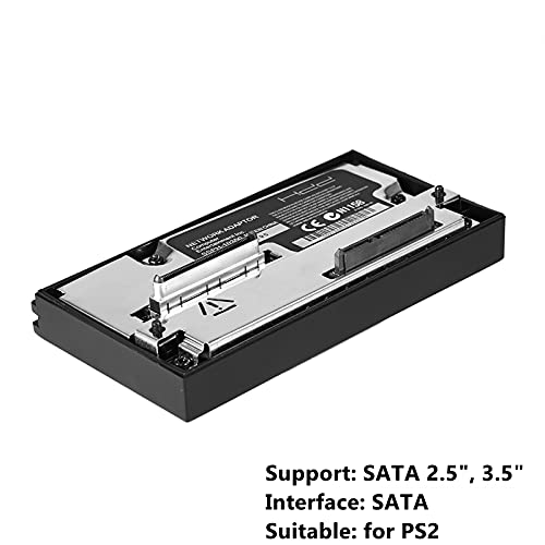 Lazmin Adaptador de Red SATA, Adaptador de Interfaz de Red Adaptador de Disco Duro HDD para Juego de Sony PS2 Tarjeta de Red Compatible