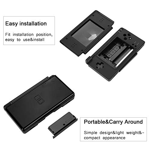 Lazmin Caso transparente del reemplazo de NDSL, kit de la caja de Shell de la carcasa del reemplazo para DS, piezas de reparación completas Lite NDSL