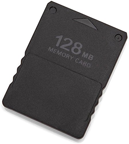 LEAGY 2 Paquetes Tarjeta de Memoria de 128MB para Sony Playstation 2 PS2