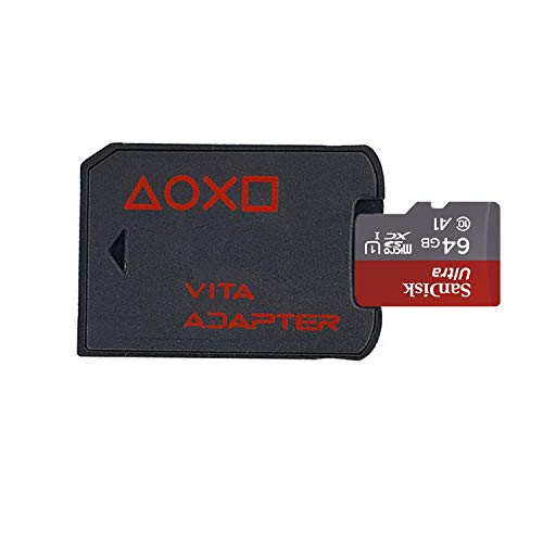 LEAGY Tarjeta de Juego SD2Vita V3.0 PSVita a Adaptador de Tarjeta Micro SD Para PS Vita 1000 2000 3.60 System