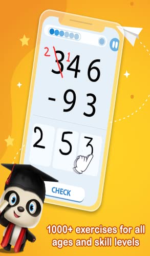 Learn Math a booster prodigy for mathematicians excel metal mathematic train your brain and become expert in solving problems the best trainer for you add , subtract, multiply and divide draw number