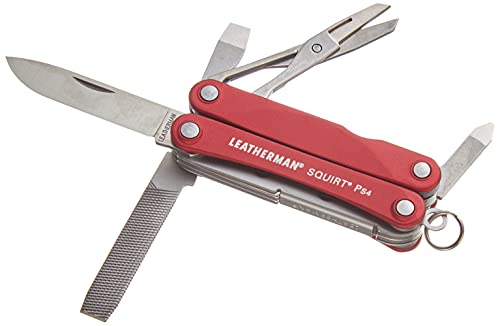 Leatherman 831227 SQUIRT PS4, red