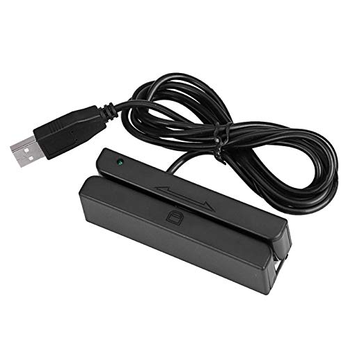 Lector de Tarjetas magnéticas, Lector de Tarjetas de crédito bidireccional, Lector codificador de Escritura de Banda magnética para fidelización de Puntos de Venta