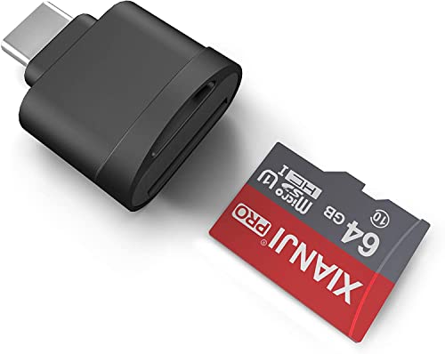 Lector de tarjetas Micro SD USB C, adaptador de tarjeta de memoria tipo C USB para Micro SD / microSDHC / microSDXC / lector de tarjetas de memoria