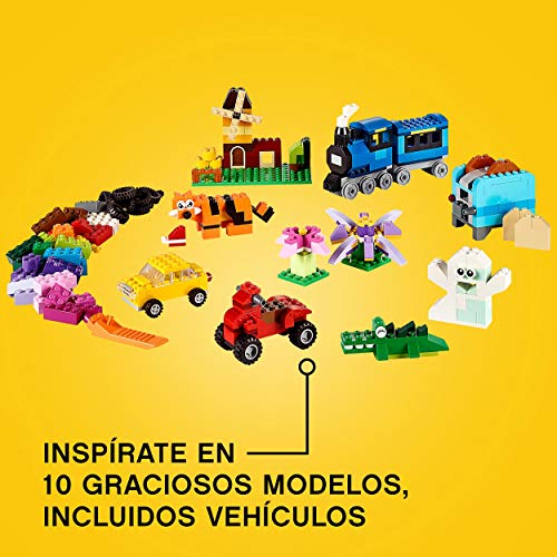 LEGO 10696 Classic Caja de Ladrillos Creativos Mediana, Juego de Construcción para Niños y Niñas +4 años
