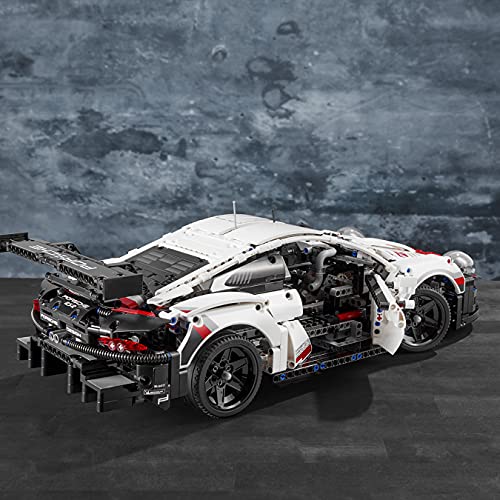 LEGO 42096 Technic Porsche 911 RSR Modelo de Coleccionista de Coche de Carreras, Set de Construcción para Niños +10 años