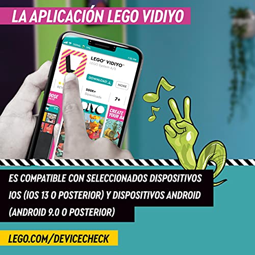 LEGO 43114 VIDIYO Punk Pirate Ship, Creador de Vídeos Musicales de Juguete, App Realidad Aumentada, Set con 3 Mini Figuras