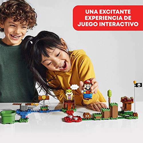 LEGO 71360 Super Mario Pack Inicial: Aventuras con Mario, Set Interactivo con Figuras, Juego Construible, Starter Pack