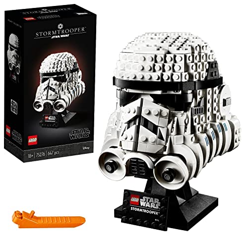 LEGO 75276 Star Wars Casco de Soldado de Asalto Set de Construcción para Adultos Modelo de Coleccionista