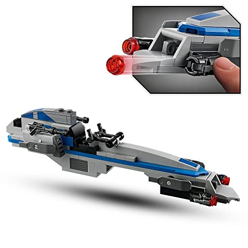 LEGO 75280 Star Wars Soldados Clon de la Legión 501, Juguete de Construcción con Mini Figuras y Caminante AT-RT
