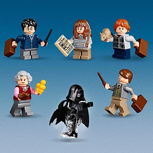 LEGO 75955 Harry Potter Expreso de Hogwarts y Andén 9 y 3/4 Juguete de Construcción del Tren y Estación con 5 Mini Figuras