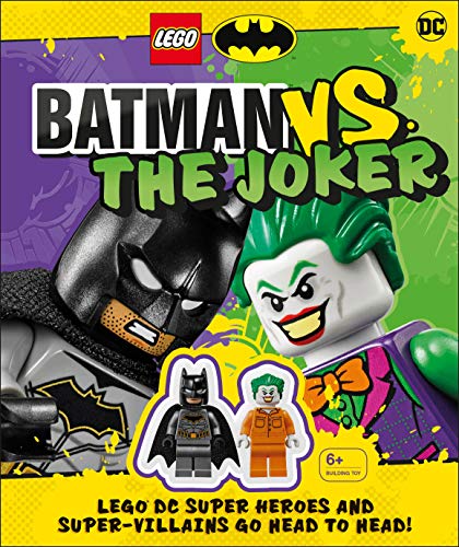 LEGO Batman Batman Vs. The Joker: LEGO DC Super Heroes and Super-villains Go Head to Head w/two LEGO minifigures!