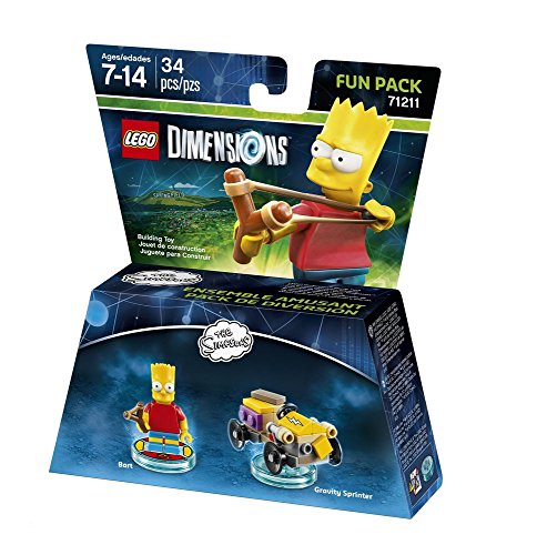 Lego Dimensions - The Simpsons - Bart Fun Pack [Importación Inglesa]