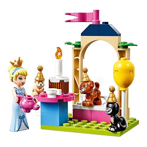 LEGO Disney Princess - Fiesta en el Castillo de Cenicienta, Set de Construcción con Castillo de la Película, Princesa Disney, a Partir de 4 Años (43178)