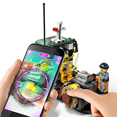LEGO - Hidden Side Camaronero Encallado Juguete de construcción con realidad aumentada, incluye barco de pesca y un cocodrilo, Novedad 2019 (70419)