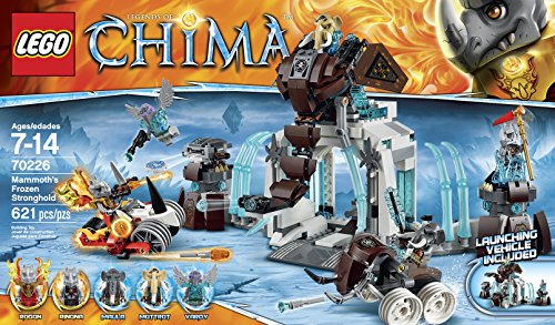 LEGO Legends of Chima 70226 Mammoth's Frozen Stronghold Building Kit by LEGO