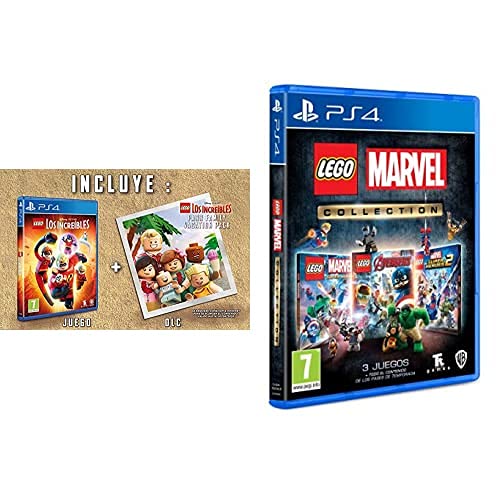 LEGO Los Increibles - Edición Exclusiva Amazon - PlayStation 4 + Lego Marvel Collection